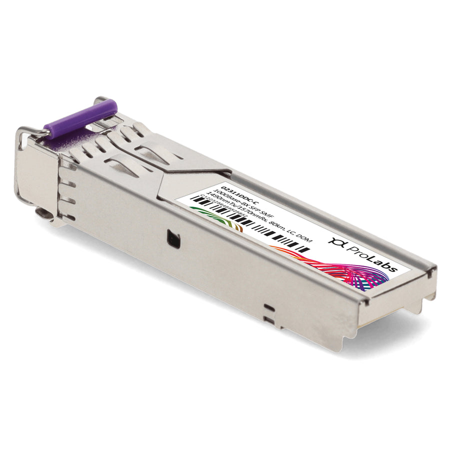 Prolabs Huawei 02311DDC Compatible TAA 1000Base-BX SFP Transceiver (SMF, 1490nmTx/1570nmRx, 80km, LC, DOM)