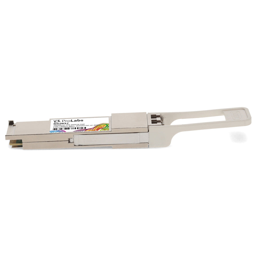 Prolabs Huawei 02312NCX Compatible TAA 100GBase-ZR4 QSFP28 Transceiver (SMF, 1295.56nm to 1309.14nm, 80km, w/host FEC, LC, DOM)