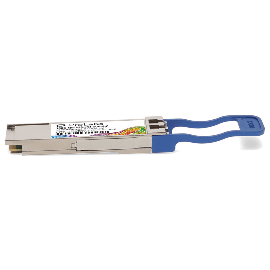 Prolabs Brocade (Formerly) 100G-QSFP28-LR4-10KM Compatible TAA 100GBase-LR4 QSFP28 Transceiver (SMF, 1295nm to 1309nm, 10km, LC, DOM)