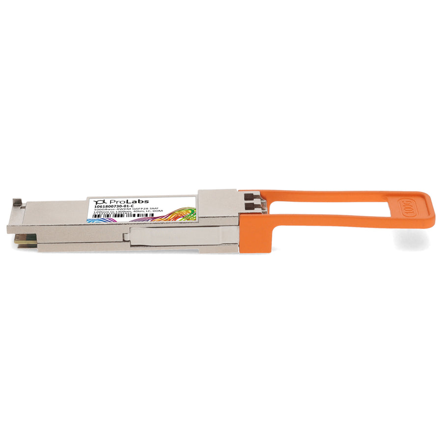 Prolabs ADVA 1061800730-01 Compatible TAA 100GBase-4WDM-40 QSFP28 Transceiver (SMF, 1295nm to 1309nm, 40km, LC, DOM)