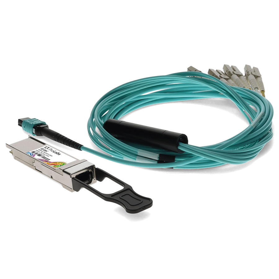 Prolabs NetScout 321-1591 Compatible TAA 40GBase-SR4 QSFP+ Transceiver (MMF, 850nm, 3m, MPO, DOM)
