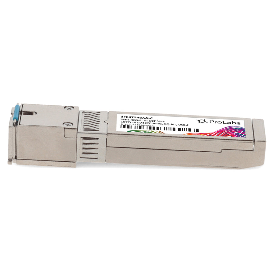 Prolabs Alcatel-Lucent Nokia 3FE47548AA Compatible TAA Compliant 10GBs XGS-PON OLT Transceiver with Burst Mode (SMF, 1577nmTx/1270nmRx, SC, N1, DOM)