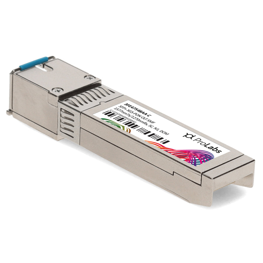 Prolabs Alcatel-Lucent Nokia 3FE47548AA Compatible TAA Compliant 10GBs XGS-PON OLT Transceiver with Burst Mode (SMF, 1577nmTx/1270nmRx, SC, N1, DOM)