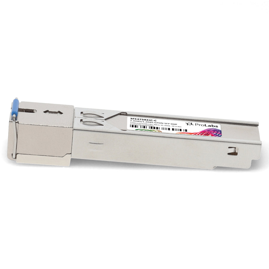 Prolabs Alcatel-Lucent Nokia 3FE47582JC Compatible TAA GPON OLT SFP C++ Transceiver (1490nmTx/1310nmRx, 2.5Gbps/1.25Gbps, 39dBm, SC, -40 to 85C)