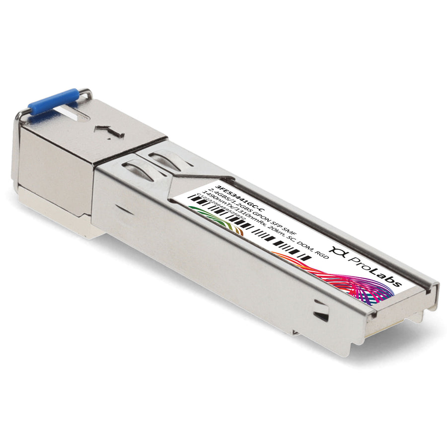 Prolabs Alcatel-Lucent Nokia 3FE53441GC Compatible TAA GPON OLT SFP B+ Transceiver (1490nmTx/1310nmRx, 2.5Gbps/1.25Gbps, 29.5dBm, SC, Rugged)