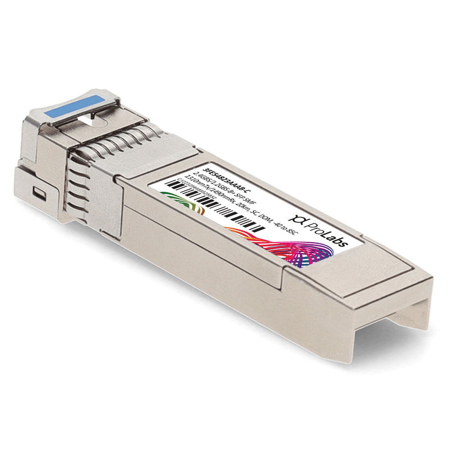 Prolabs Alcatel-Lucent Nokia 3FE54823AAAB Compatible TAA 2.4Gbs/1.2Gbs-B+ SFP Transceiver (SMF, 1310nmTx/1490nmRx, 20km, SC, DOM, -40 to 85C)