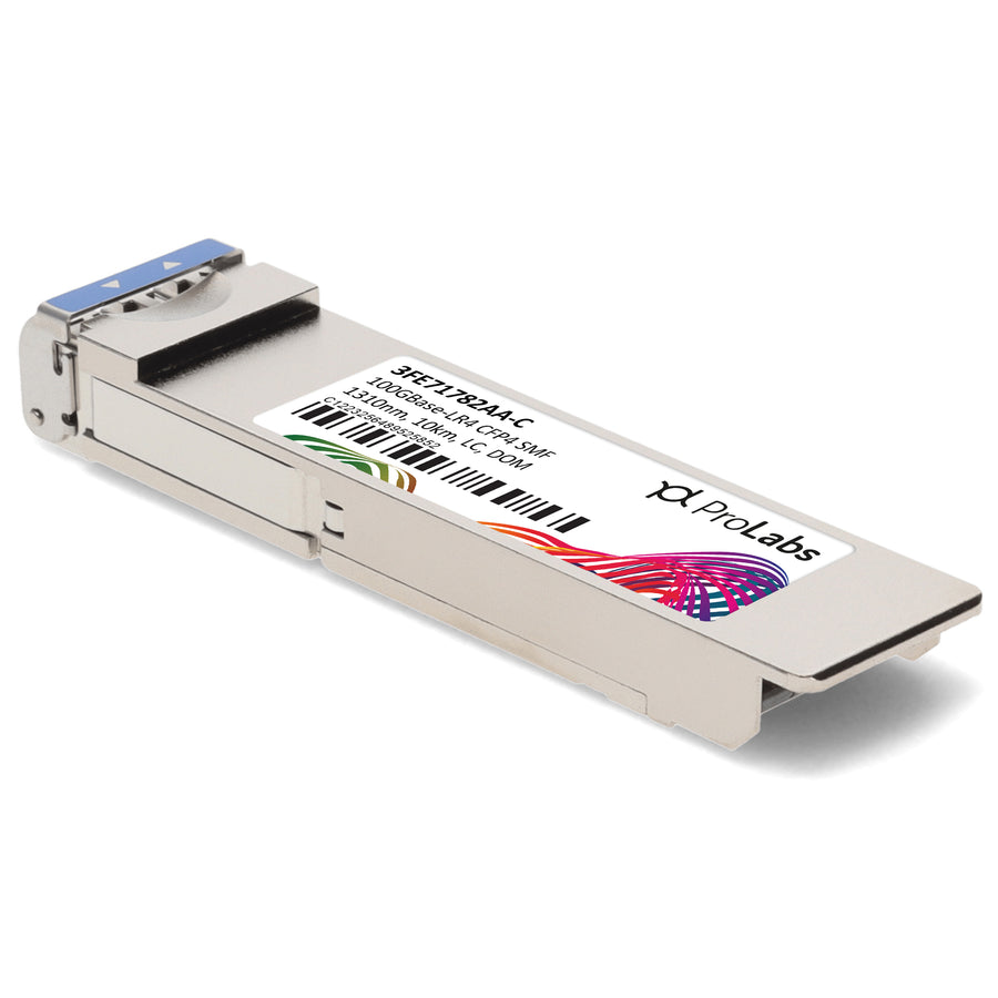Prolabs Alcatel-Lucent Nokia 3FE71782AA Compatible TAA 100GBase-LR4 CFP4 Transceiver (SMF, 1310nm, 10km, LC, DOM)