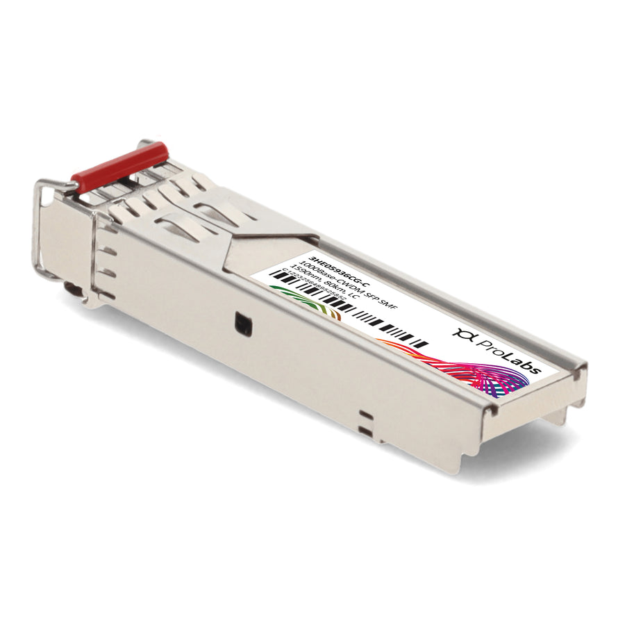 Prolabs Alcatel-Lucent Nokia 3HE05936CG Compatible TAA 1000Base-CWDM SFP Transceiver (SMF, 1590nm, 80km, LC, DOM)