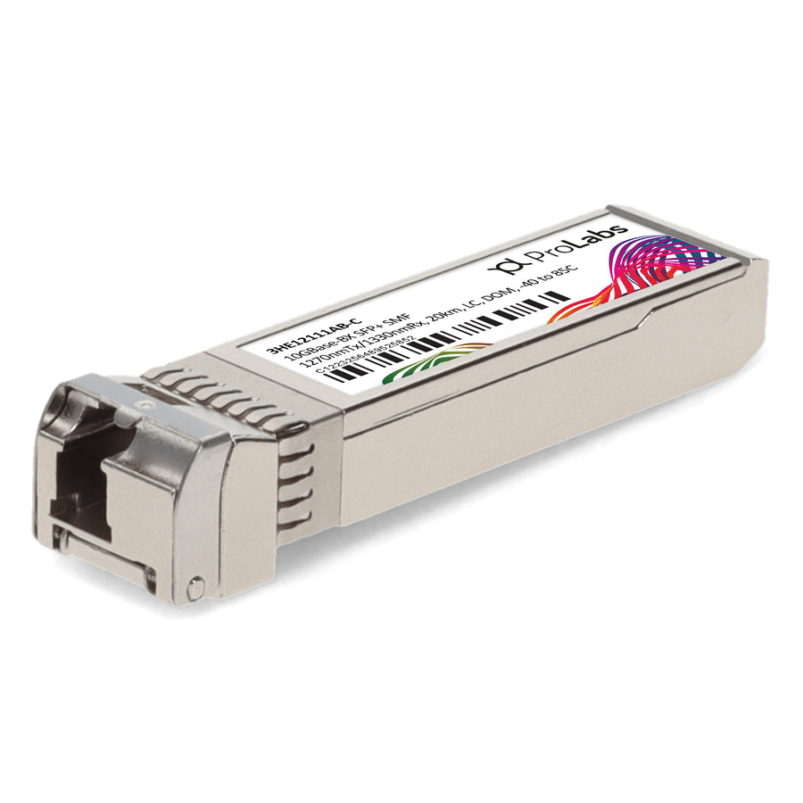 Prolabs Alcatel-Lucent Nokia 3HE12111AB Compatible TAA 10GBase-BX SFP+ Transceiver (SMF, 1270nmTx/1330nmRx, 20km, LC, DOM, -40 to 85C)