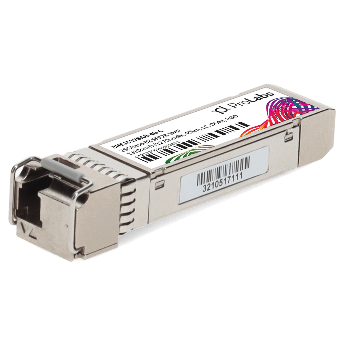 Prolabs Alcatel-Lucent Nokia 3HE15378AB-40 Compatible TAA 25GBase-BX SFP28 Transceiver (SMF, 1310nmTx/1270nmRx, 40km, LC, DOM, -40 to 85C)