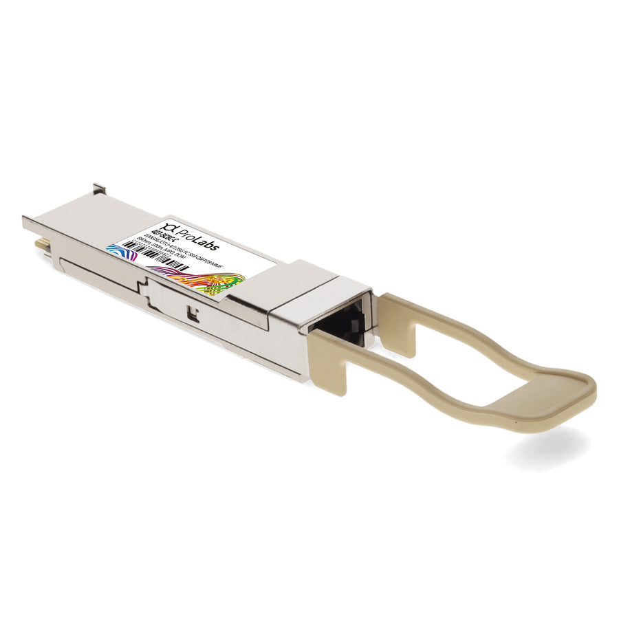 Prolabs Brocade (Formerly) 407-BCBC Compatible TAA 100GbE/OTU-4/128G FC Multi-Rate SR4 QSFP28 Transceiver (MMF, 850nm, 100m, MPO, DOM)
