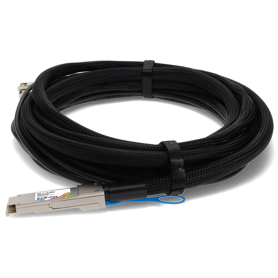 Prolabs HP 721064-B21-5M Compatible TAA compliant 40GBase-CU QSFP+ to 4xSFP+ Direct Attach Cable (Passive Twinax, 5m)