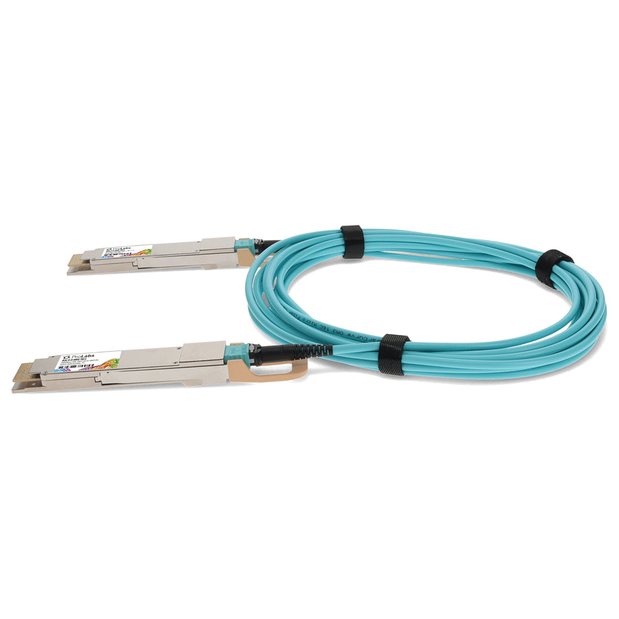 Prolabs Arista Networks AOC-D-D-400G-7M Compatible TAA Compliant 400GBase-AOC QSFP-DD to QSFP-DD Active Optical Cable (850nm, MMF, 7m)