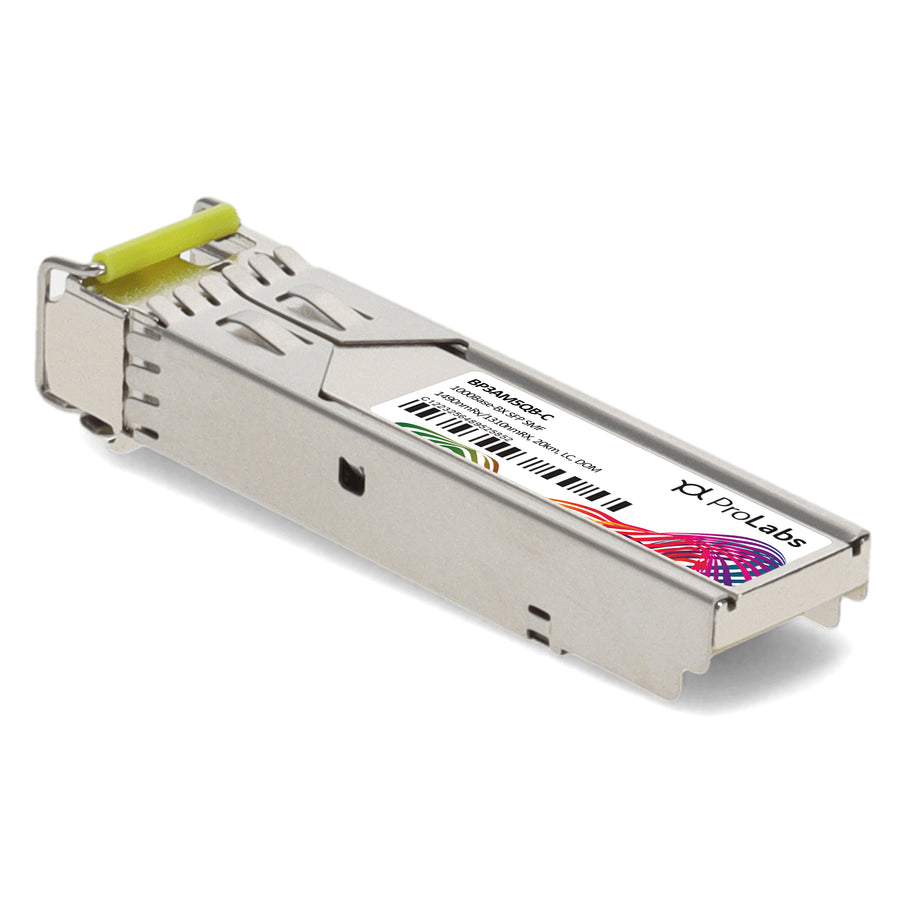 Prolabs Juniper Networks Compatible TAA 1000Base-BX SFP Transceiver (SMF, 1490nmTx/1310nmRx, 20km, LC, DOM)