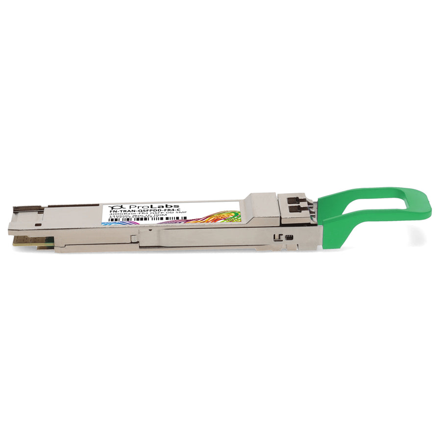 Prolabs Fortinet FN-TRAN-QSFPDD-FR4 Compatible TAA 400GBase-FR4 QSFP-DD Transceiver (SMF, 1310nm, 2km, LC, DOM, 0 to 70C)