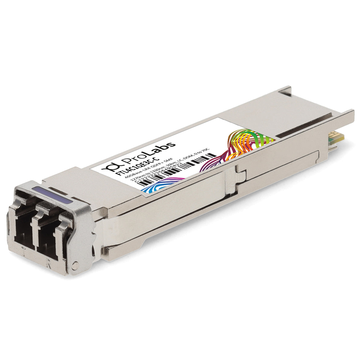 Prolabs Finisar FTL4C1QE3C Compatible TAA 40GBase-LR4 QSFP+ Transceiver (SMF, 1270nm to 1330nm, 10km, LC, DOM)