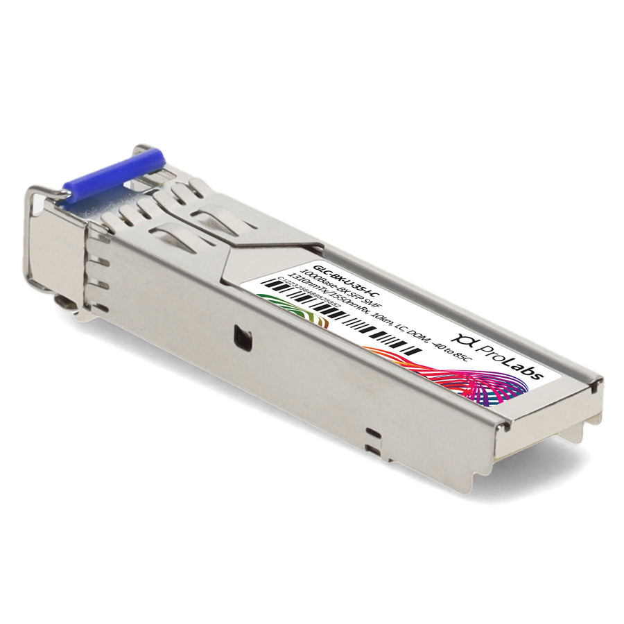 Prolabs Cisco GLC-BX-U-35-I Compatible TAA 1000Base-BX SFP Transceiver (SMF, 1310nmTx/1550nmRx, 10km, LC, DOM, -40 to 85C)