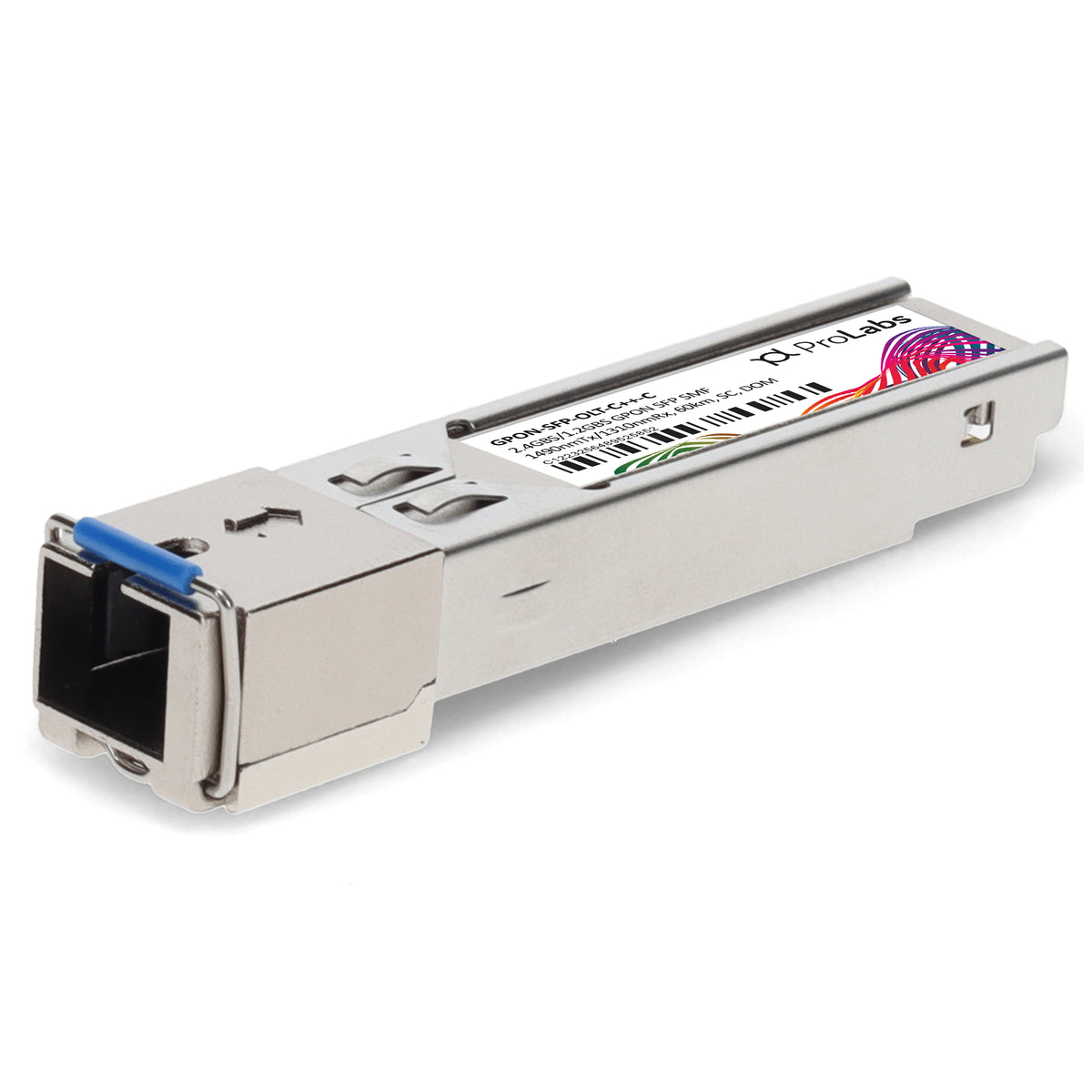 Prolabs MSA and TAA Compliant GPON OLT SFP C++ Transceiver (1490nmTx/1310nmRx, 2.5Gbps/1.25Gbps, 39dBm, SC)