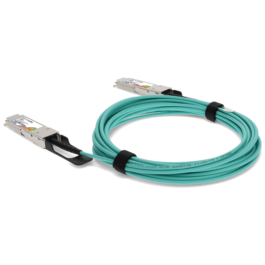 Prolabs HP JL287A Compatible TAA Compliant 40GBase-AOC QSFP+ Active Optical Cable (850nm, MMF, 7m)