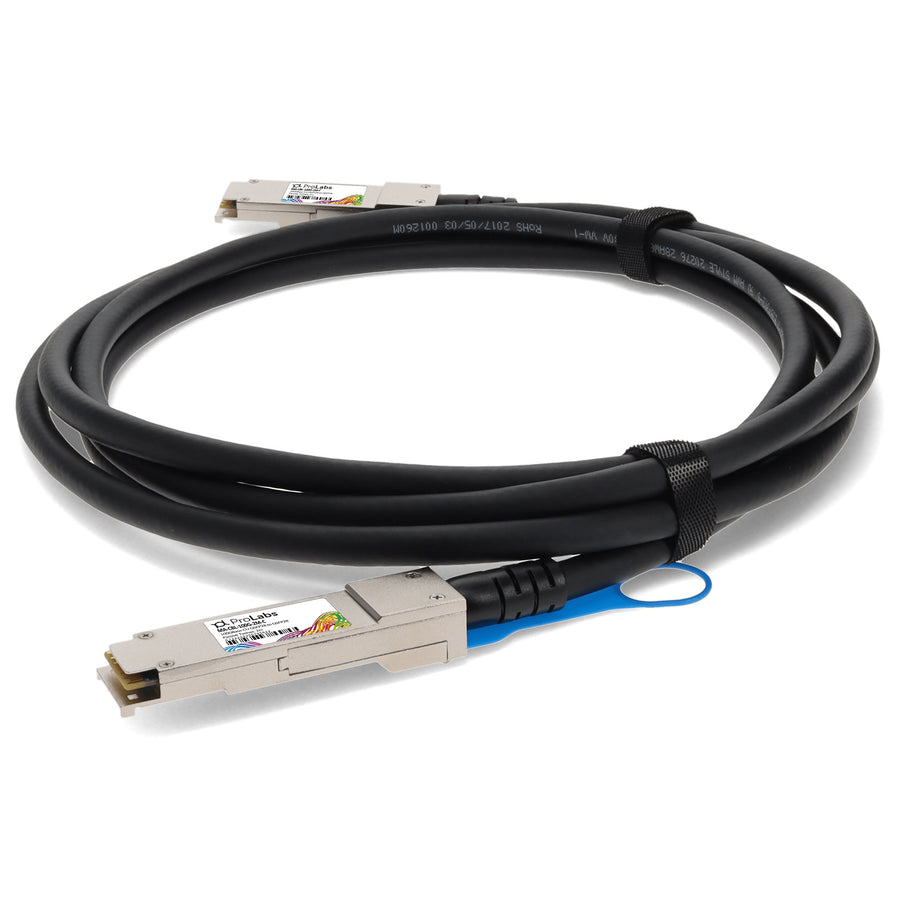 Prolabs Cisco Meraki MA-CBL-100G-2M Compatible TAA Compliant 100GBase-CU QSFP28 Direct Attach Cable (Passive Twinax, 2m)