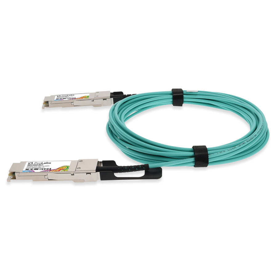 Prolabs Mellanox MC2210310-001 Compatible TAA Compliant 40GBase-AOC QSFP+ Active Optical Cable (850nm, MMF, 1m)