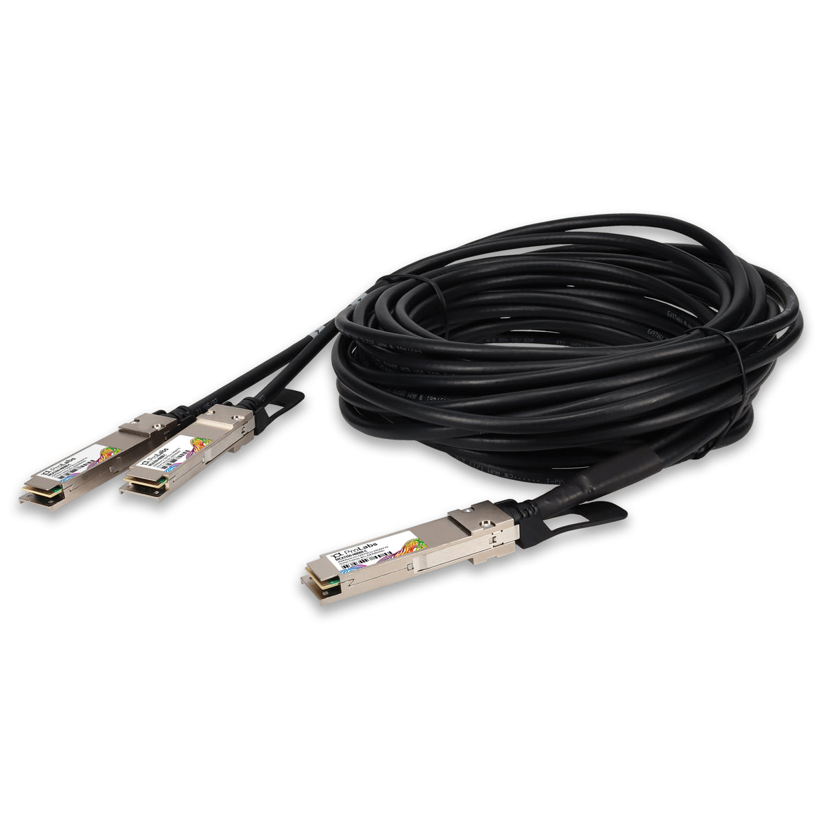 Prolabs Mellanox MCA7J50-H008R Compatible TAA 200GBase-CU QSFP56 to 2xQSFP56 Direct Attach Cable (Active Twinax, 8m, Infiniband HDR)