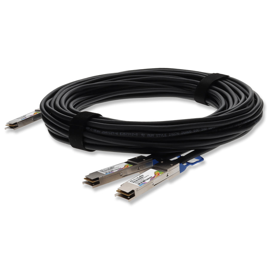 Prolabs Mellanox MCP7H00-G001R30N Compatible TAA Compliant 100GBase-CU QSFP28 to 2xQSFP28 Direct Attach Cable (Passive Twinax, 1m)