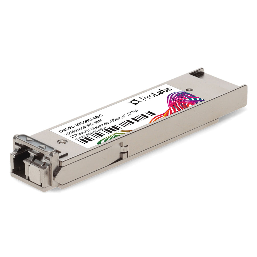 Prolabs Cisco ONS-XC-10G-BXU-60 Compatible TAA 10GBase-BX XFP Transceiver (SMF, 1270nmTx/1330nmRx, 60km, LC, DOM)