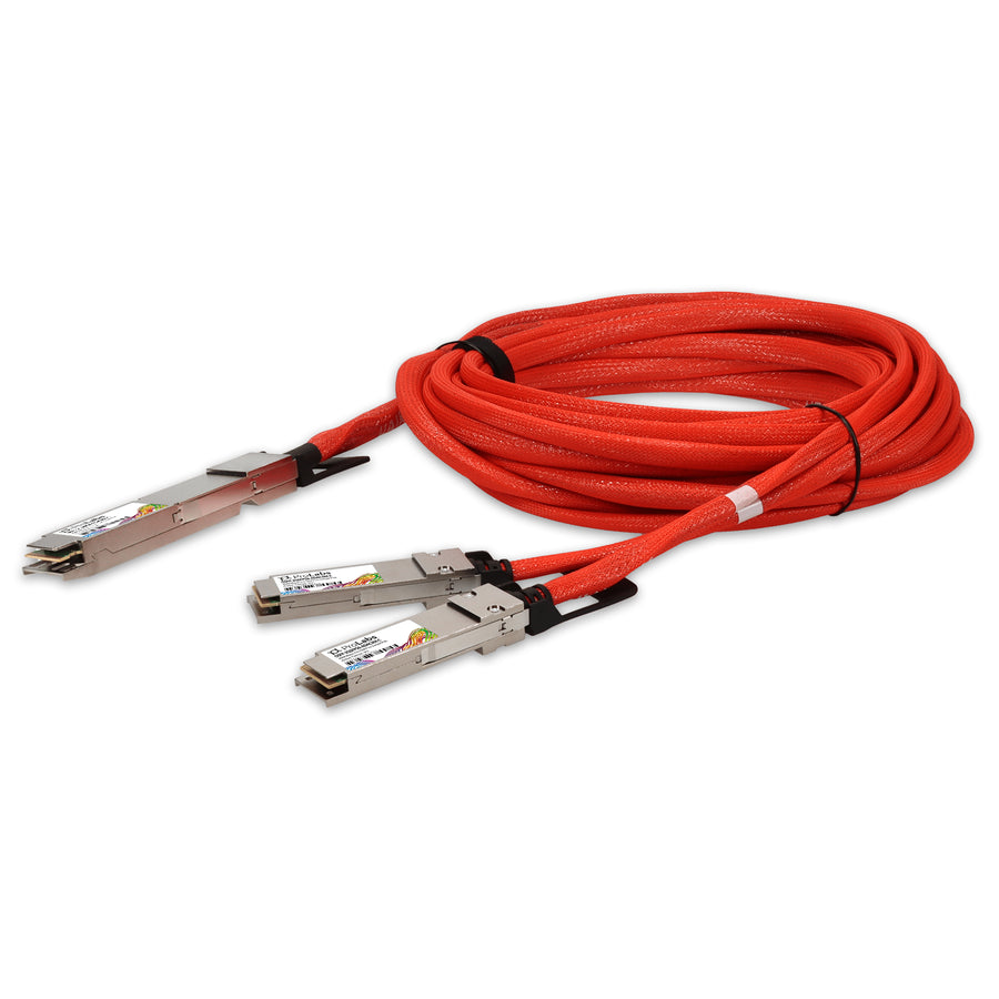 Prolabs MSA and TAA 400GBase-CU OSFP to 2xQSFP56 Direct Attach Cable Direct Attach Cable (Active Twinax, 3m)