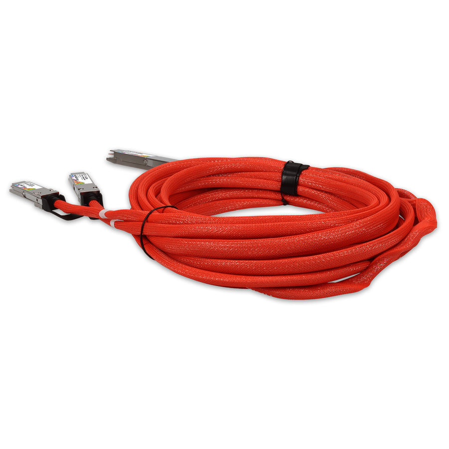 Prolabs Mellanox Compatible TAA 400GBase-CU OSFP to 2xQSFP56 Direct Attach Cable Direct Attach Cable (Active Twinax, 6m)