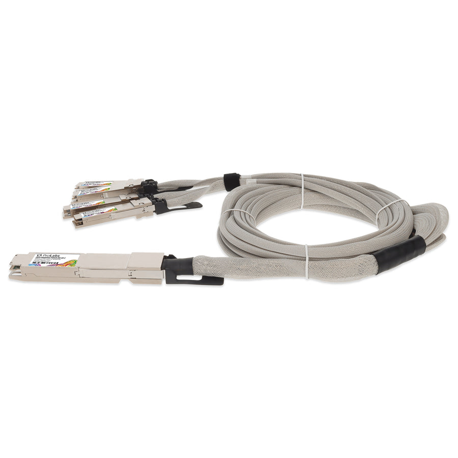 Prolabs Arista Networks Compatible TAA 400GBase-CU OSFP to 4xQSFP56 Direct Attach Cable (Passive Twinax, 0.5m)