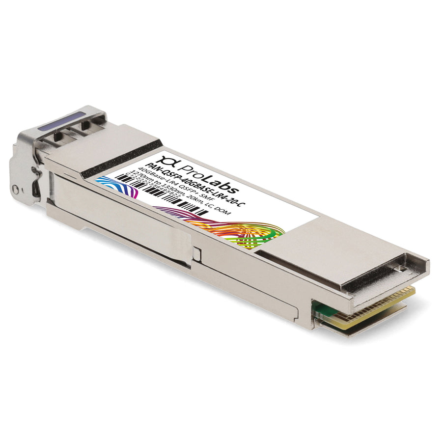 Prolabs Palo Alto Networks PAN-QSFP-40GBASE-LR4-20 Compatible TAA 40GBase-LR4 QSFP+ Transceiver (SMF, 1270nm to 1330nm, 20km, LC, DOM)