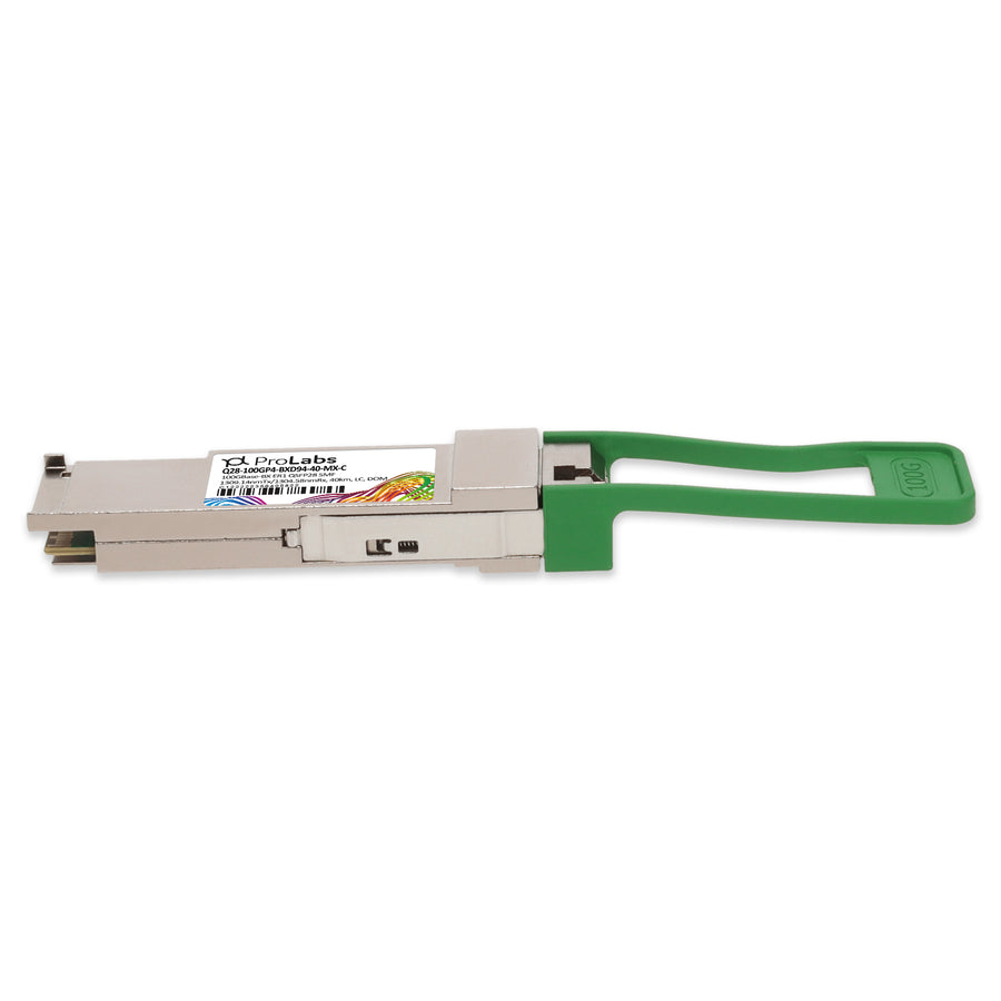 Prolabs Mellanox Compatible TAA 100GBase-BX ER1 PAM4 QSFP28 Transceiver Single Lambda (SMF, 1309.14nmTx/1304.58nmRx, 40km, LC, DOM)