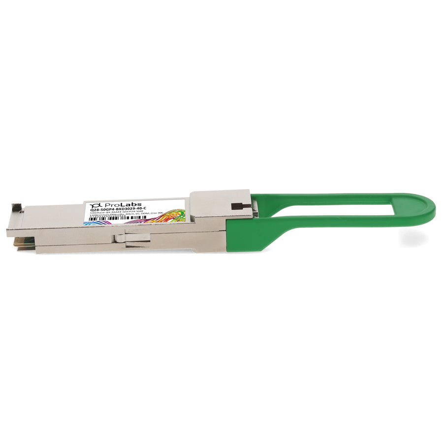 Prolabs MSA and TAA 50GBase-BX PAM4 QSFP28 Transceiver (SMF, 1309nmTx/1295nmRx, 40km, LC, DOM)