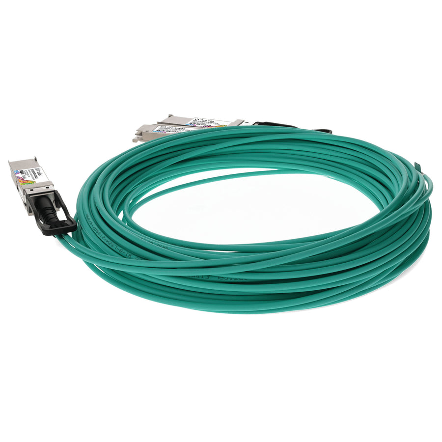Prolabs MSA and TAA Compliant 200G-AOC QSFP56 to 2xQSFP56 Infiniband HDR Active Optical Cable (850nm, MMF, 5m, LSZH)
