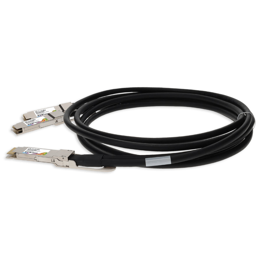 Prolabs Juniper Networks QDD-2X200G-2P5M Compatible TAA Compliant 200GBase-CU QSFPDD to 2x QSFP28 Direct Attach Breakout Cable (Passive Twinax, 2.5m)