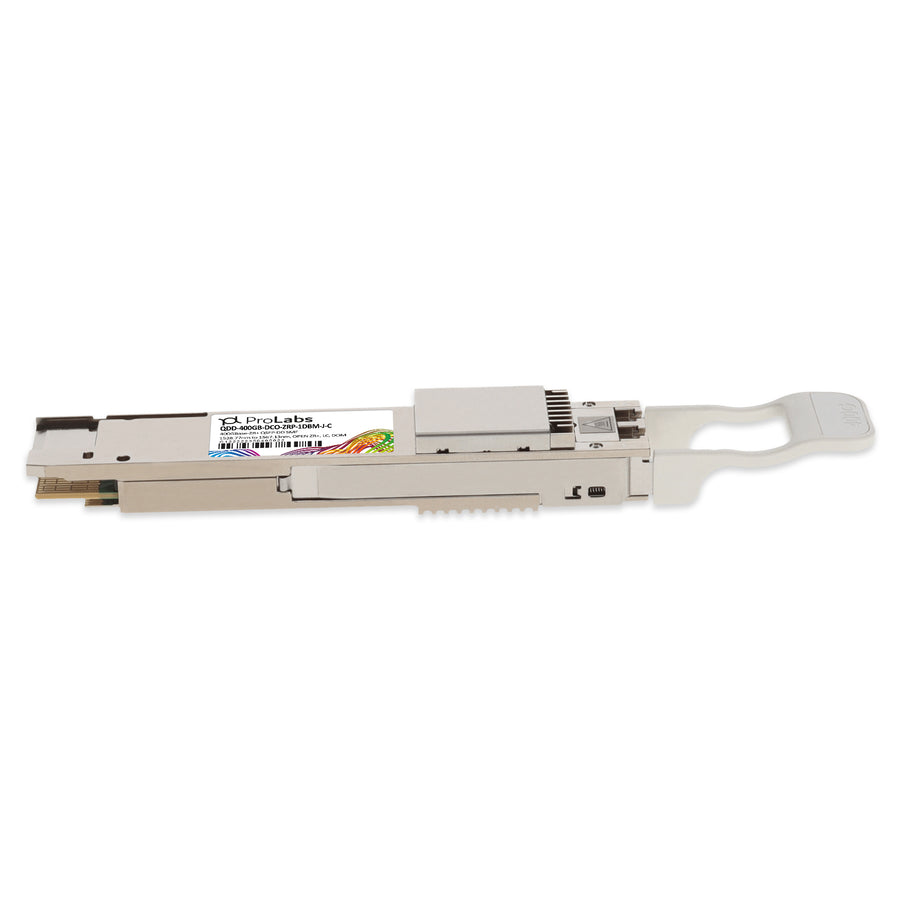 Prolabs Juniper Networks Compatible TAA 400GBase-Open ZR+ Coherent QSFP-DD Transceiver (SMF, 1528.77nm to 1567.13nm, 120km, LC, DOM, 1dBm)