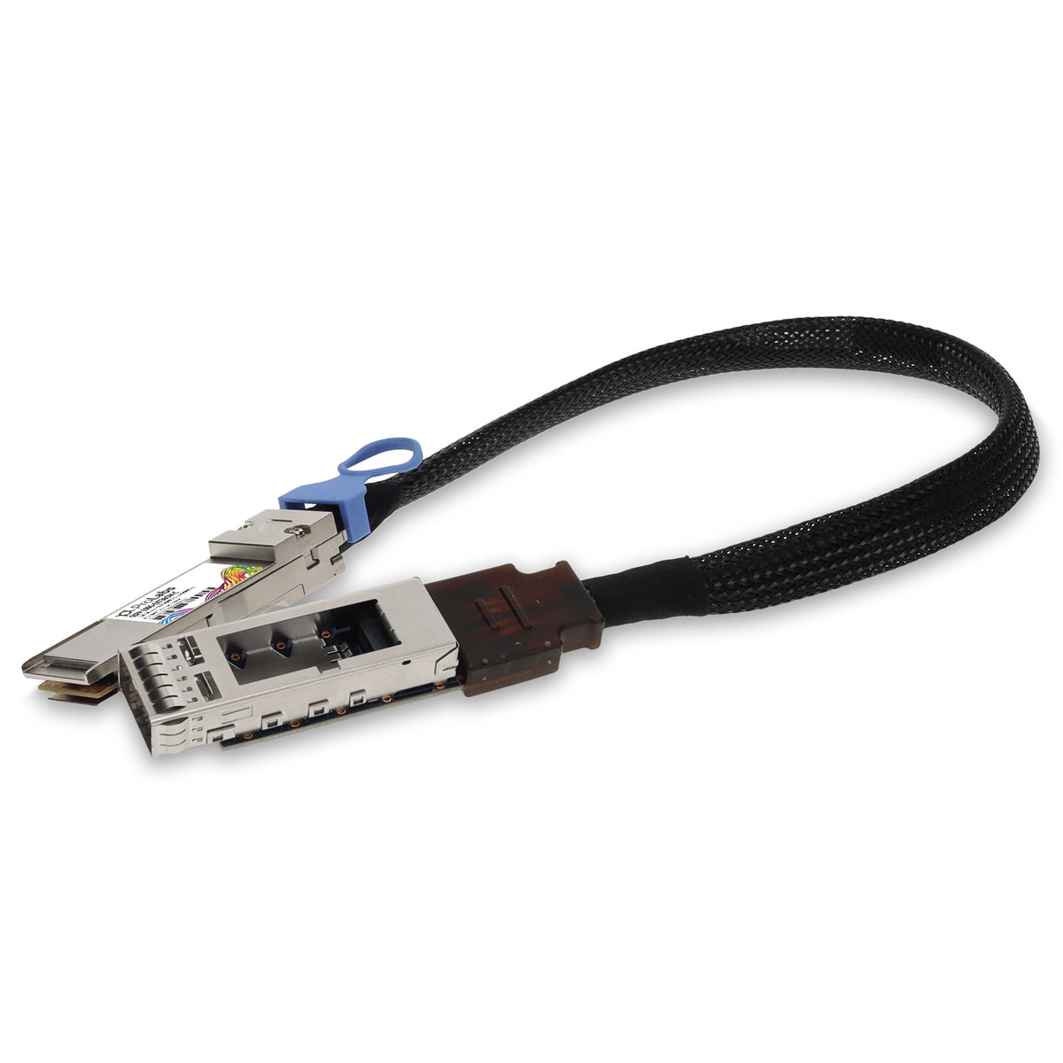 Prolabs 100GBase-CU QSFP28 to QSFP28 Male to Female Direct Attach Extension Cable (Passive Twinax, 36cm, 30AWG)