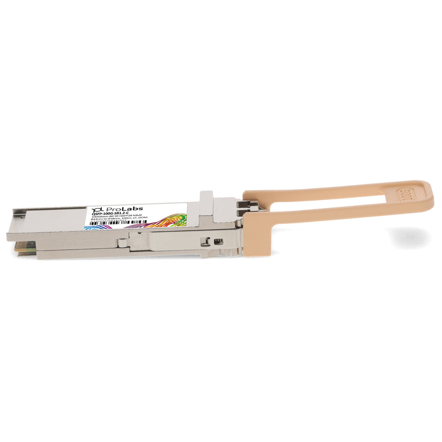 Prolabs Cisco Compatible TAA 100GBase-BX SR1.2 QSFP28 Transceiver (MMF, 844nm to 918nm, 100m, LC, DOM)