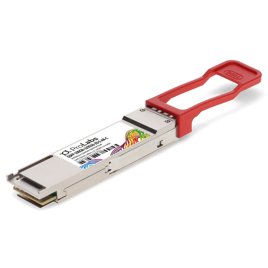 Prolabs Arista Networks Compatible TAA 100GBase-OWDM QSFP28 Transceiver O-Band Channel OW295 50GHz (SMF, 1295.56nm, 20km, LC, DOM, -5 to +80C)