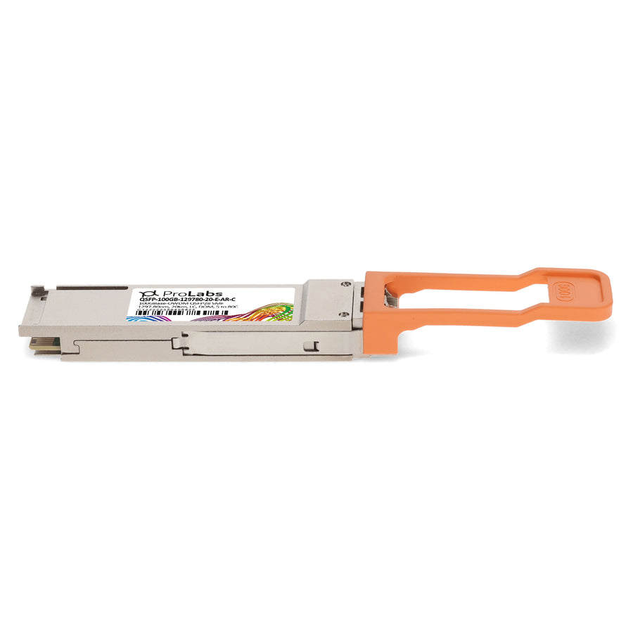 Prolabs Arista Networks Compatible TAA 100GBase-OWDM QSFP28 Transceiver O-Band Channel OW297 50GHz (SMF, 1297.80nm, 20km, LC, DOM, -5 to +80C)