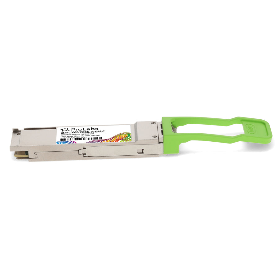 Prolabs Arista Networks Compatible TAA 100GBase-OWDM QSFP28 Transceiver O-Band Channel OW302 50GHz (SMF, 1302.31nm, 20km, LC, DOM, -5 to +80C)