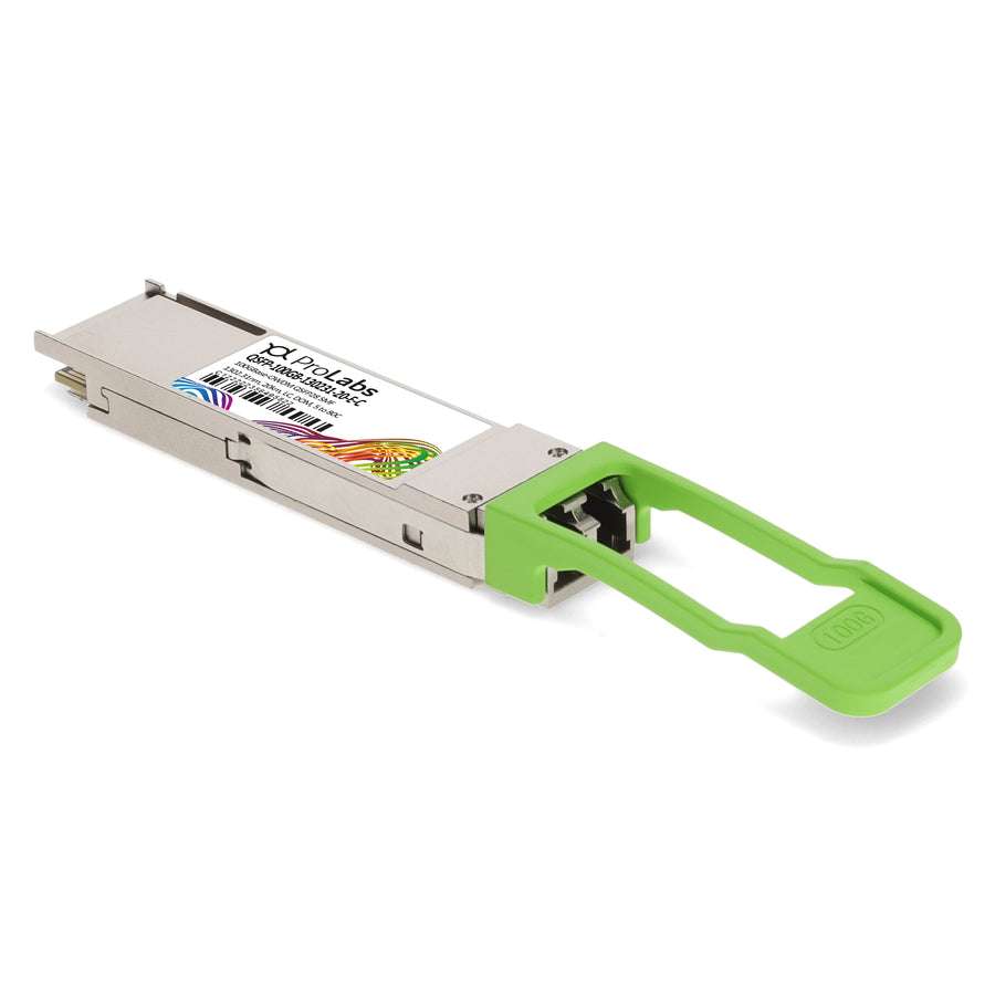 Prolabs MSA and TAA 100GBase-OWDM QSFP28 Transceiver O-Band Channel OW302 50GHz (SMF, 1302.31nm, 20km, LC, DOM, -5 to +80C)