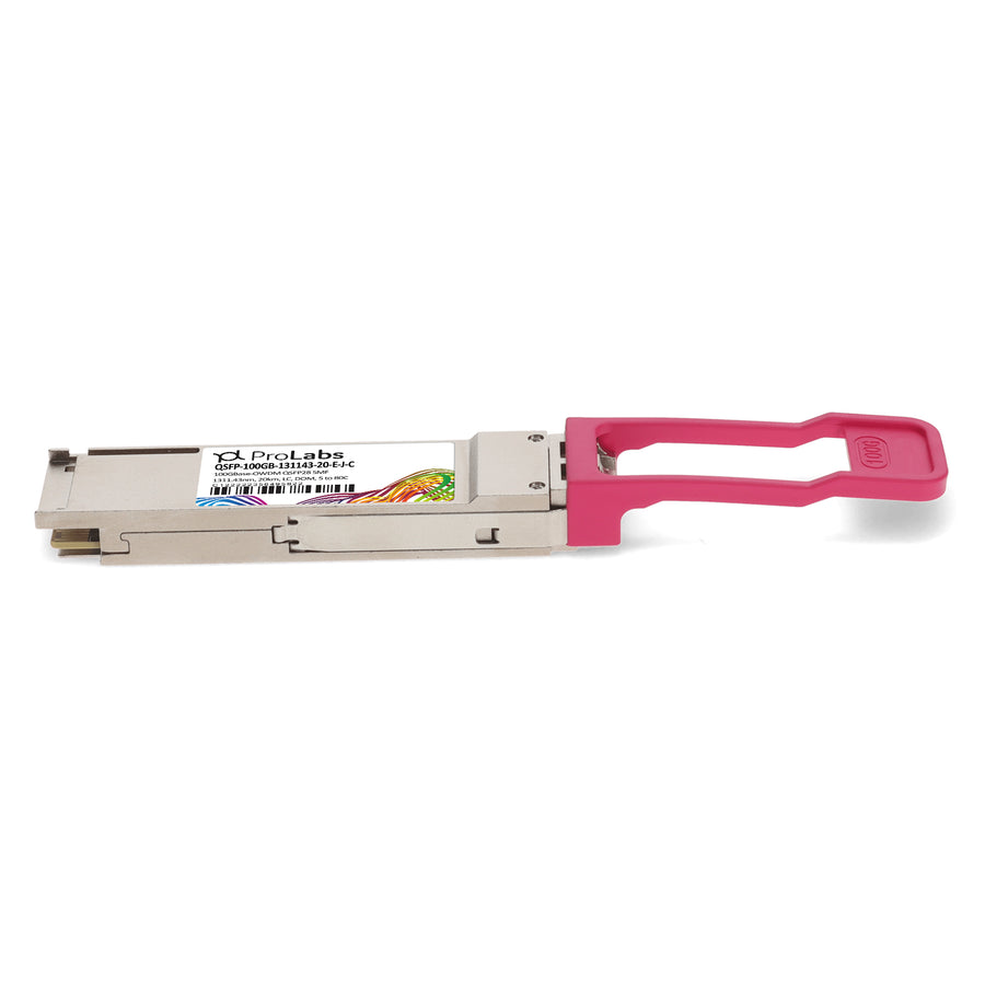 Prolabs Juniper Networks Compatible TAA 100GBase-OWDM QSFP28 Transceiver O-Band Channel OW311 50GHz (SMF, 1311.43nm, 20km, LC, DOM, -5 to +80C)