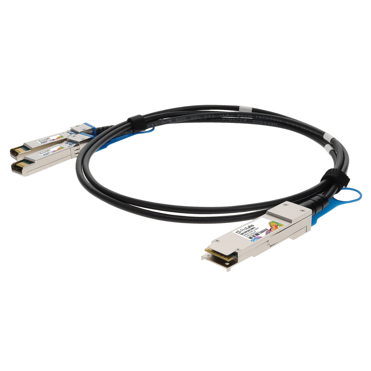 Prolabs Cisco Compatible 20GBase-CU QSFP+ to 2xSFP+ Direct Attach Cable (Passive Twinax, 3m)