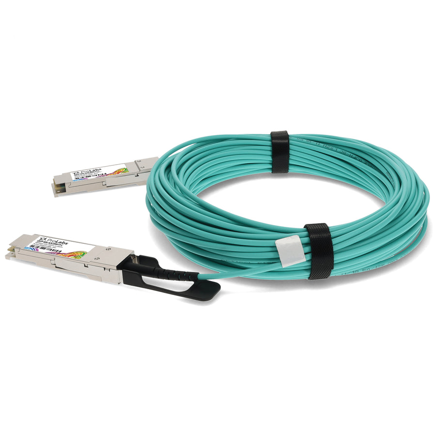 Prolabs Fortinet Compatible TAA 40GBase-AOC QSFP+ Active Optical Cable (850nm, MMF, 20m)