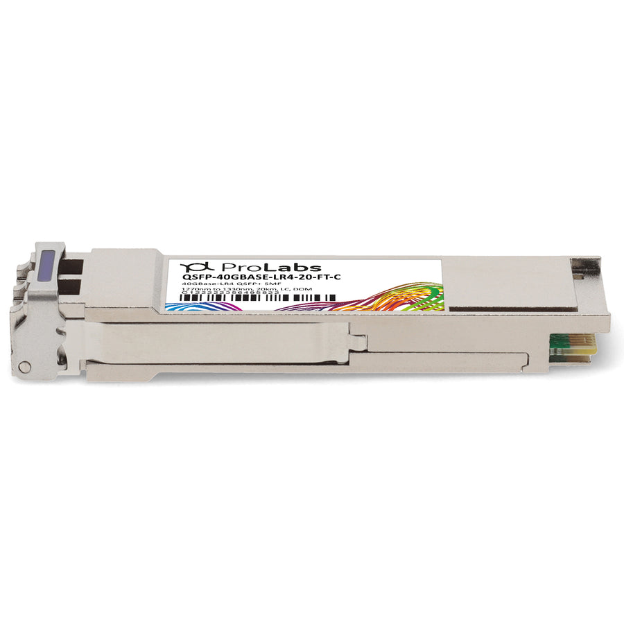 Prolabs Fortinet Compatible TAA 40GBase-LR4 QSFP+ Transceiver (SMF, 1270-1330nm, 20km, LC, DOM)