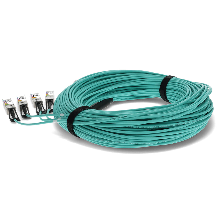 Prolabs Cisco Compatible TAA Compliant 40GBase-AOC QSFP+ to 4xSFP+ Active Optical Cable (850nm, MMF, 100m)