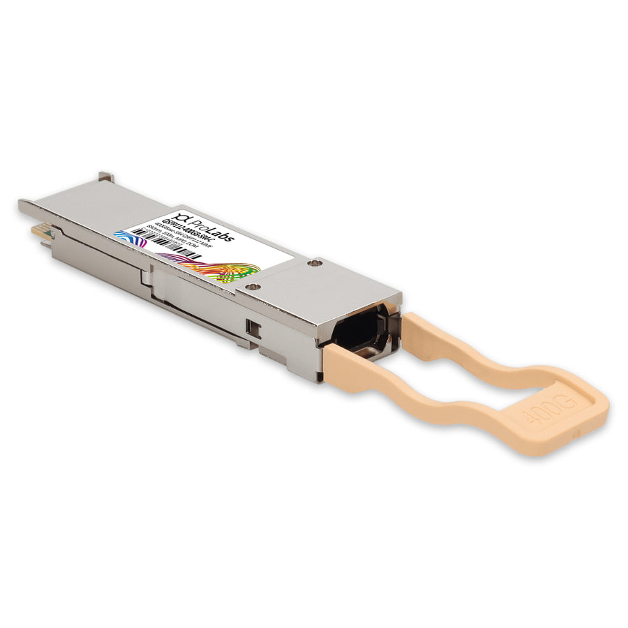 Prolabs MSA and TAA 400GBase-SR4 QSFP112 Transceiver (MMF, 850nm, 100m, MPO, DOM, CMIS 5.0, Flat Top)