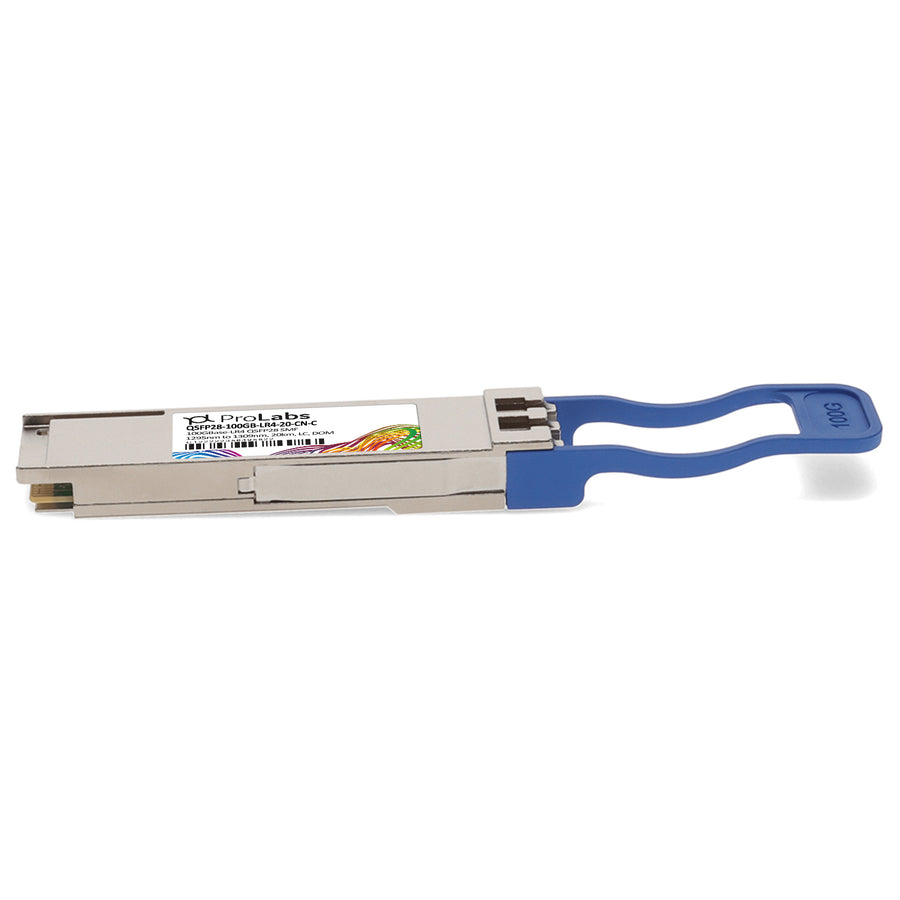 Prolabs Ciena Compatible TAA 100GBase-LR4 QSFP28 Transceiver (SMF, 1295nm to 1309nm, 20km, LC, DOM)